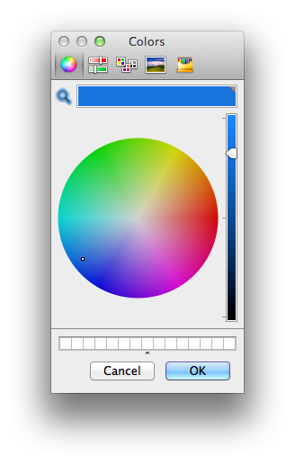 Color finder for mac shortcut